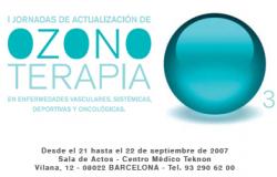 I Jornadas de Actualización de Ozonoterapia