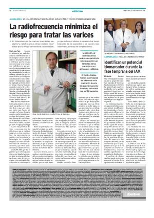 Tratamiento minimamente invasivo de las varices